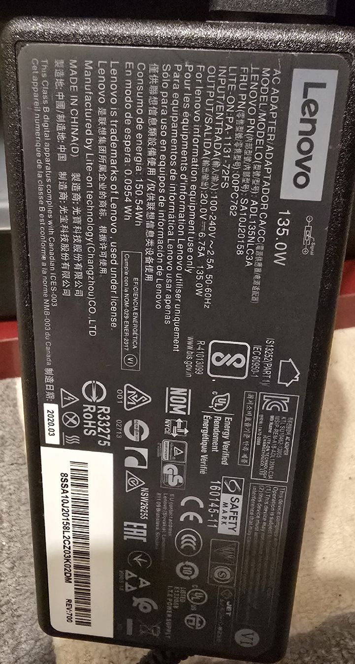 Lenovo Docking station: Lenovo ThinkPad Docking Station with Power Adapter 135W – Usato da Studen BE venduto da tha_dhp8 6