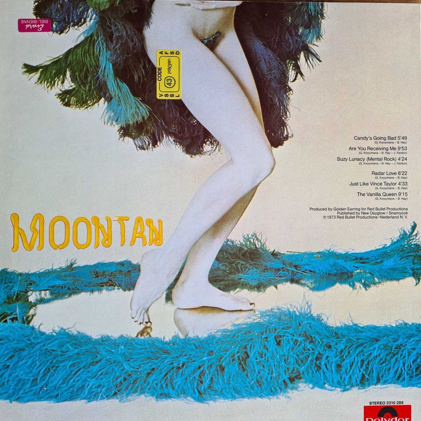 Dischi in vinile: LP - Golden Earring - Moontan – Usato da Basel venduto da Solarbebop 1