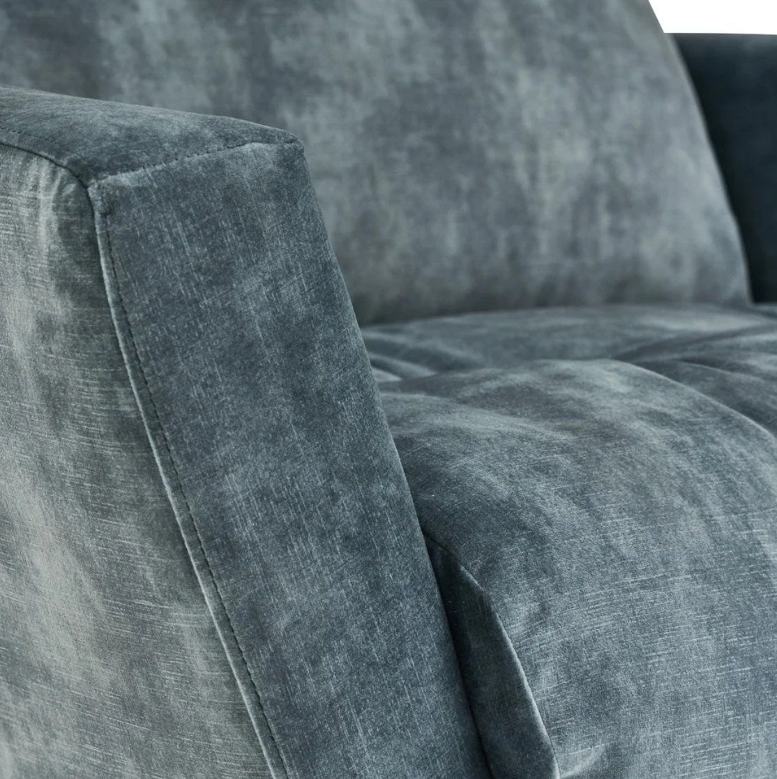 Pfister Poltrone: Designer Sessel Pfister SOFTY Velours, modern – Usato da Mellingen venduto da hirschhotel6 4