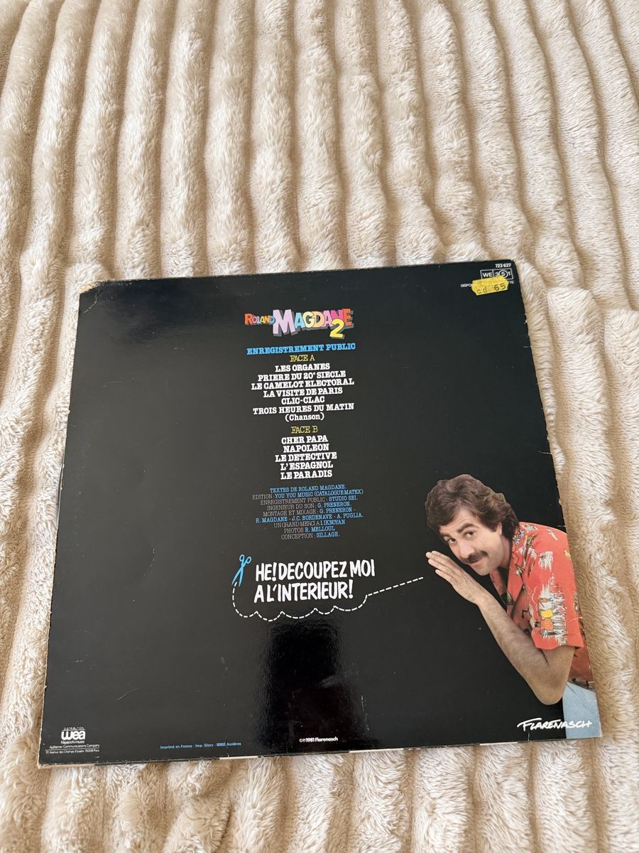 Dischi in vinile: Roland Magdane – Magdane 2 vinyle – Usato da Bussigny venduto da Serena2009 1
