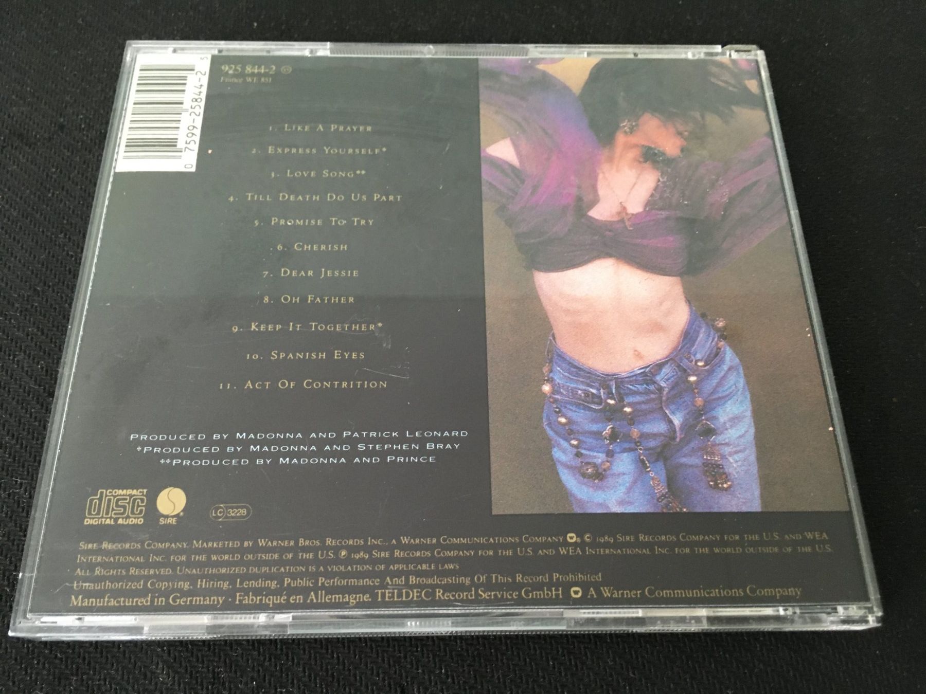 CD: Madonna - Like a prayer -CD- – Usato da St.Gallen venduto da MedienJoe 2