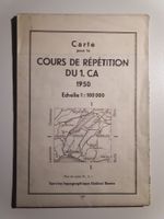 Cours de répétition du 1. CA 1950