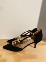 Neu! Mascaro Leder Perlen Heels, 37.5, NP 329 Chf !
