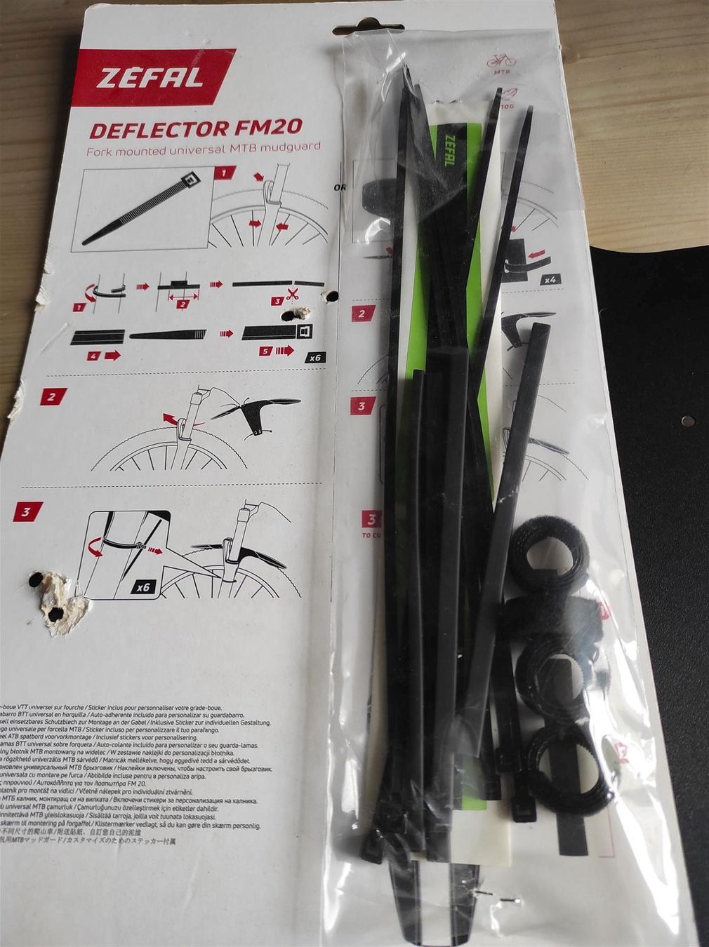 Pezzi di ricambio: ZEFAL Deflector FM20 Mudguard – Nuovo (secondo la descrizione) da Beckenried venduto da SCHEMA79 1
