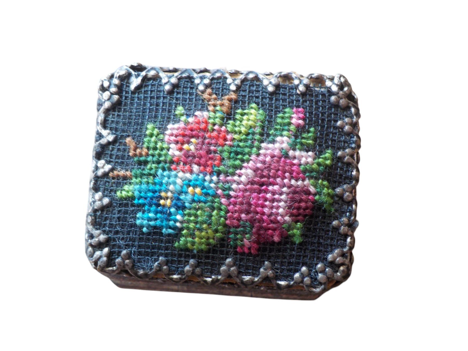Altro in Cosmetici & Cura: Pillendose Silber Petit Point antik – Usato da Mörschwil venduto da wunderkiste44 1
