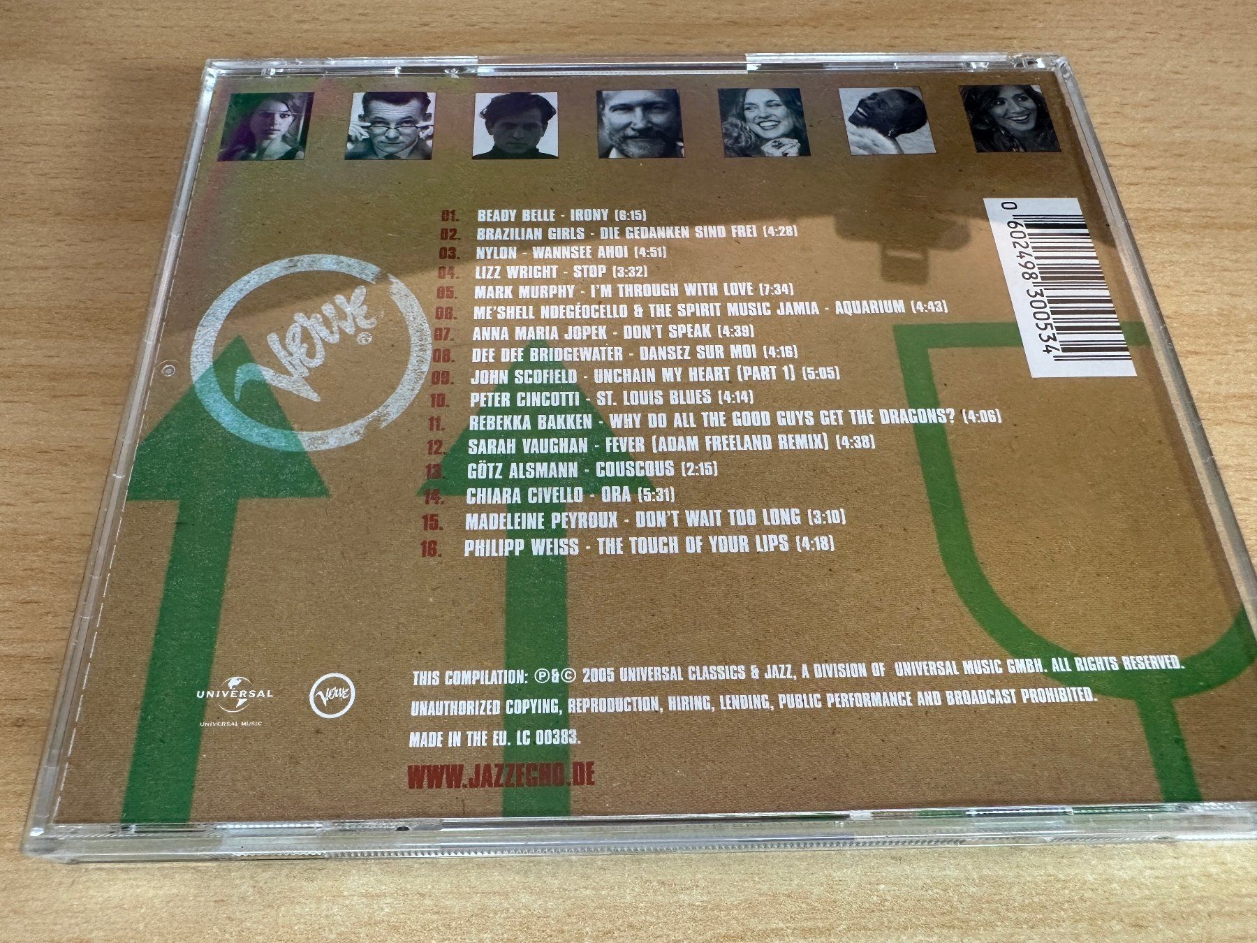 CD: Various – Verve Today 2005 – Usato da Rikon im Tösstal venduto da Alpenmutz 1