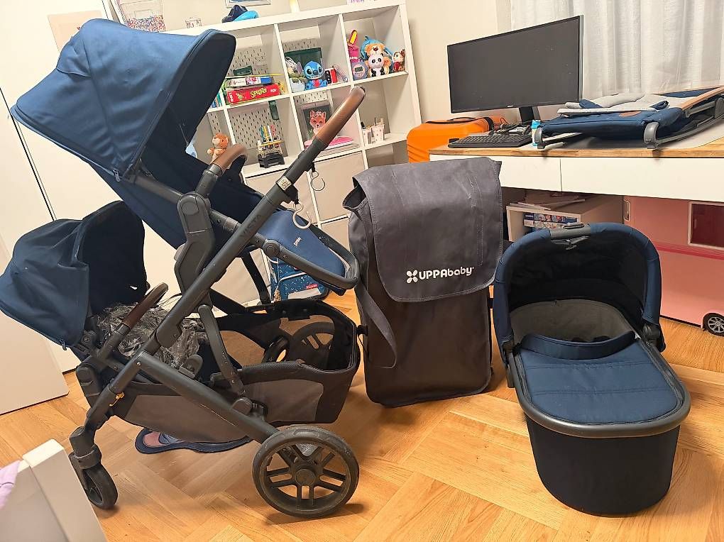 Carrozzine: Geschwisterwaggen – Usato da Oberrieden venduto da IVAA07 1