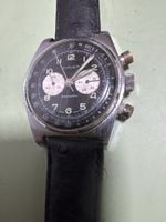 Montre bracelet Cimier Chronographe fond acier homme cuir