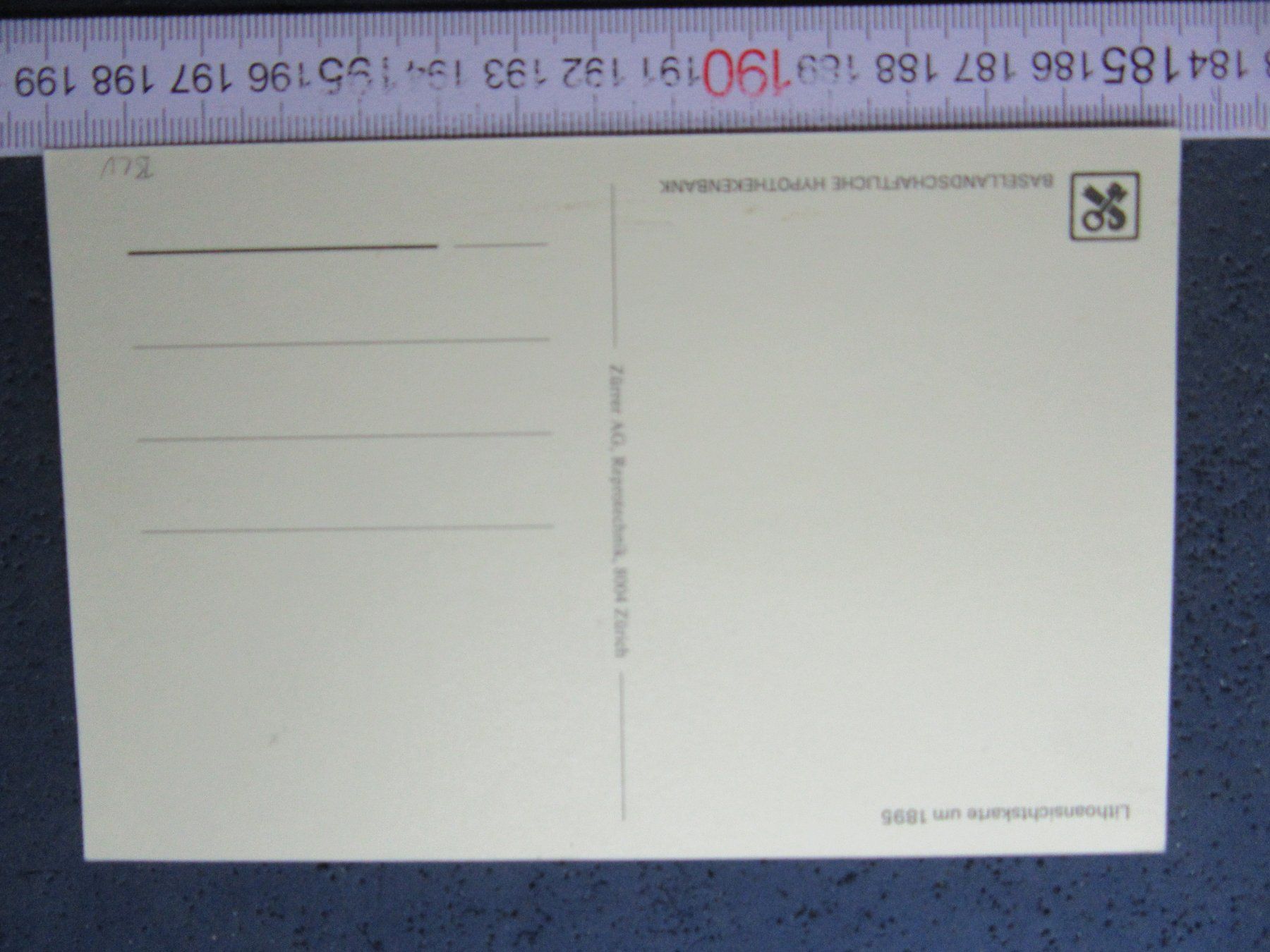 Cartoline postali: REINACH BL AK REPRO UM 1985 – Usato da Ettingen venduto da Hausi4711 1