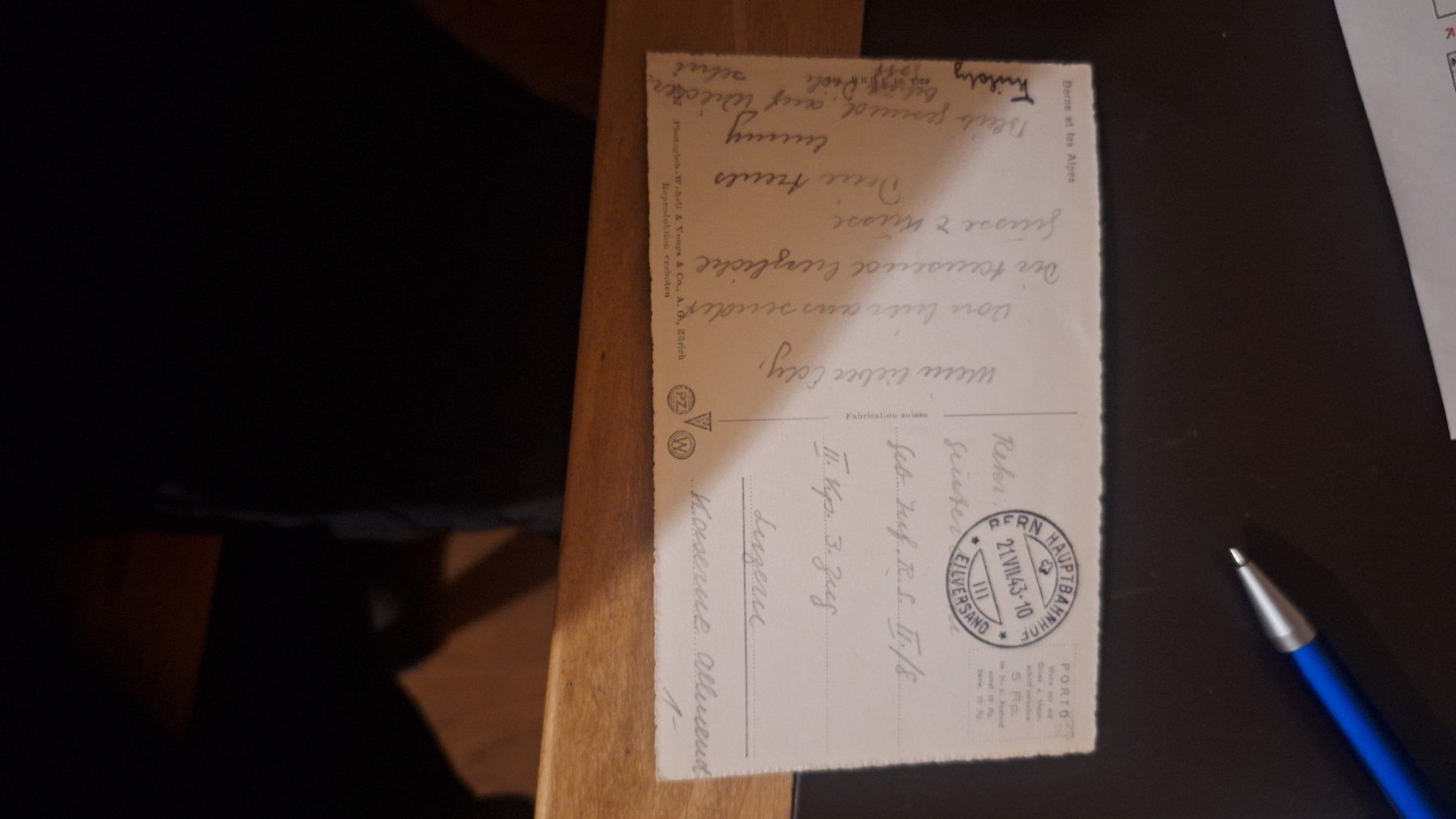 Cartoline postali: Antike Postkarte von Bern – Usato da Appenzell-Steinegg venduto da lichs 1