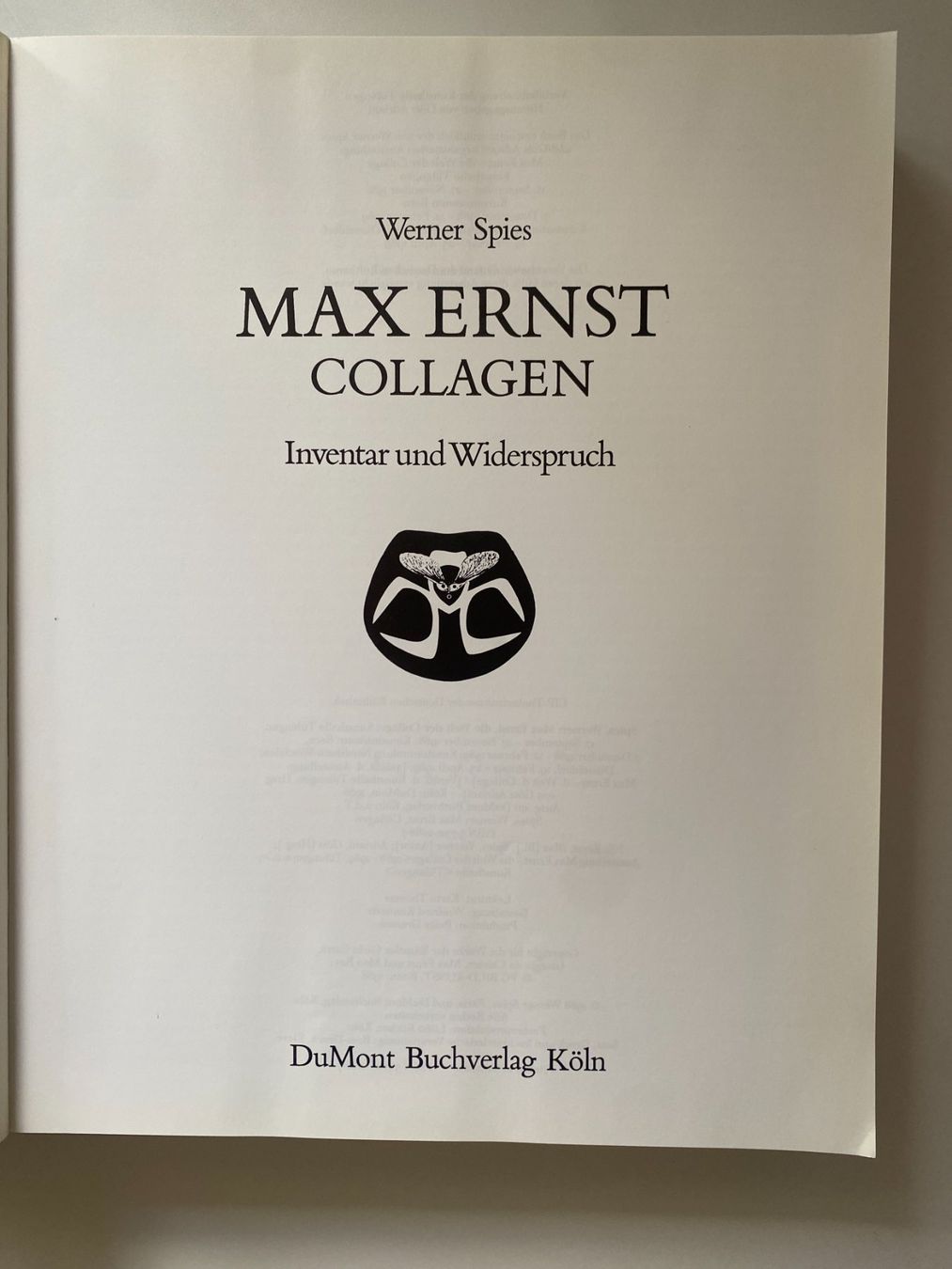 Libri: Buch Max Ernst, Collagen (DuMont) – Usato da Gümligen venduto da Vicky2 2