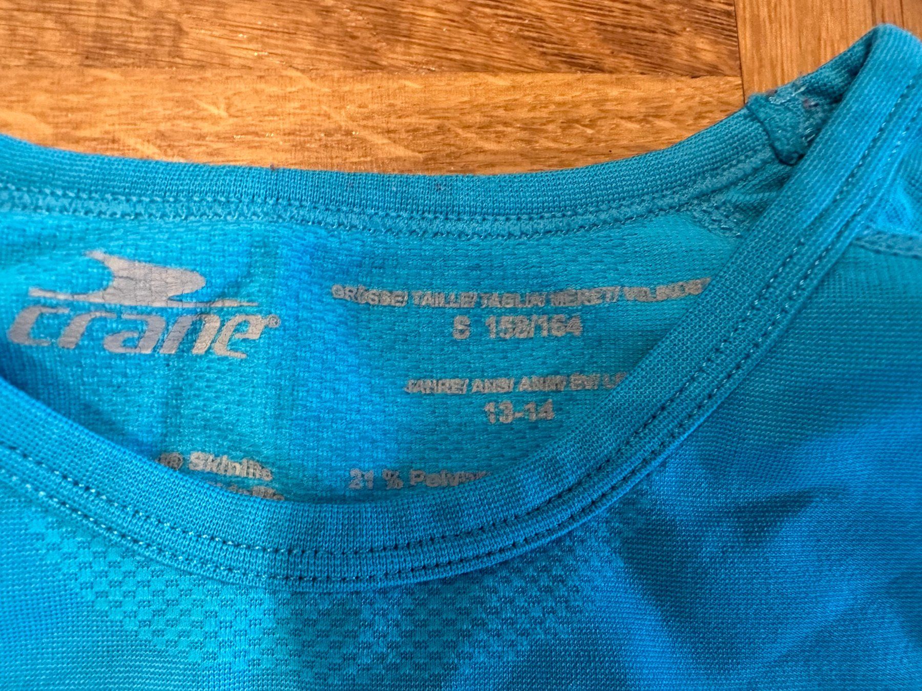 Biancheria intima: Skiunterwäsche Set Gr. S 158 -164 türkis – Usato da Winterthur venduto da nelead 1