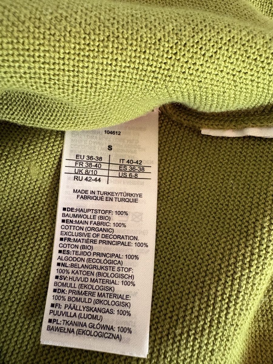 Armedangels Pullover & Sweatshirts: Pullover Armedangels Bio-Baumwolle grün Grösse S – Neu (gemäss Beschreibung) aus Stans von biomam 2