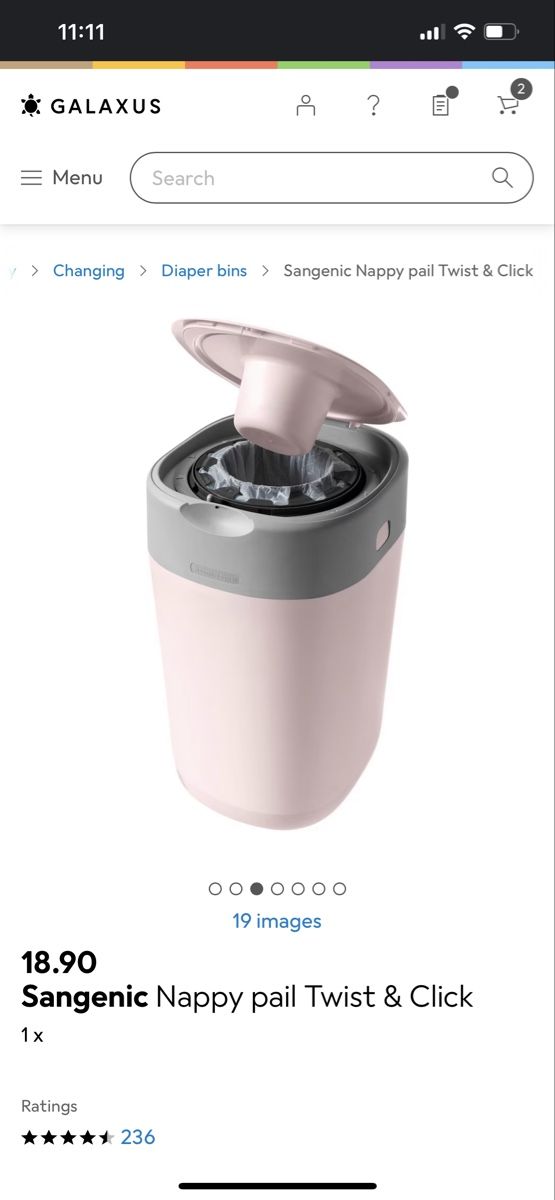 Tommee Tippee Poubelles: Tommee Tippee Diaper Bin and Refill Bags – Neuf (Voir description) à Rheinfelden par bow_k5cg 5