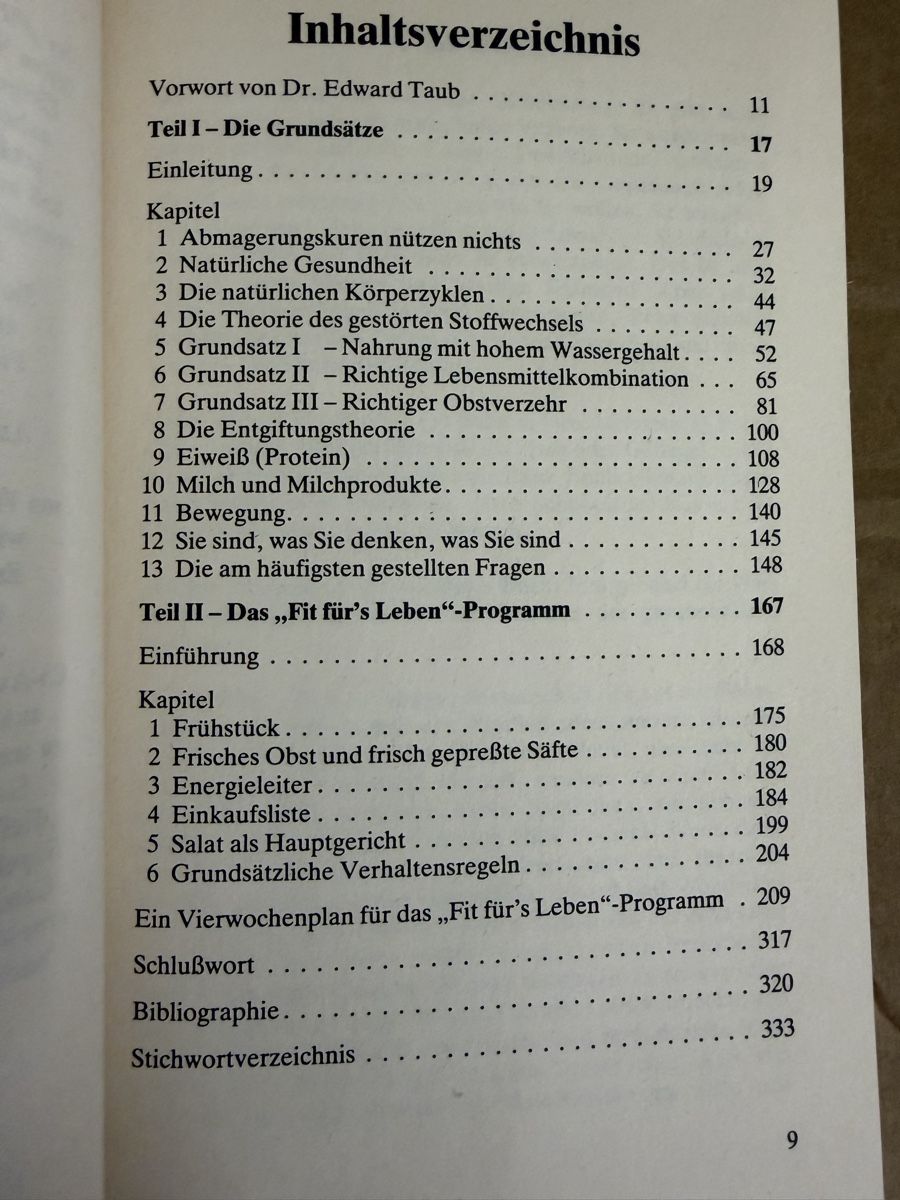 Libri: Harvey & Marilyn Diamond: Fit fürs Leben - – Usato da Erlenbach ZH venduto da Ritschly 3