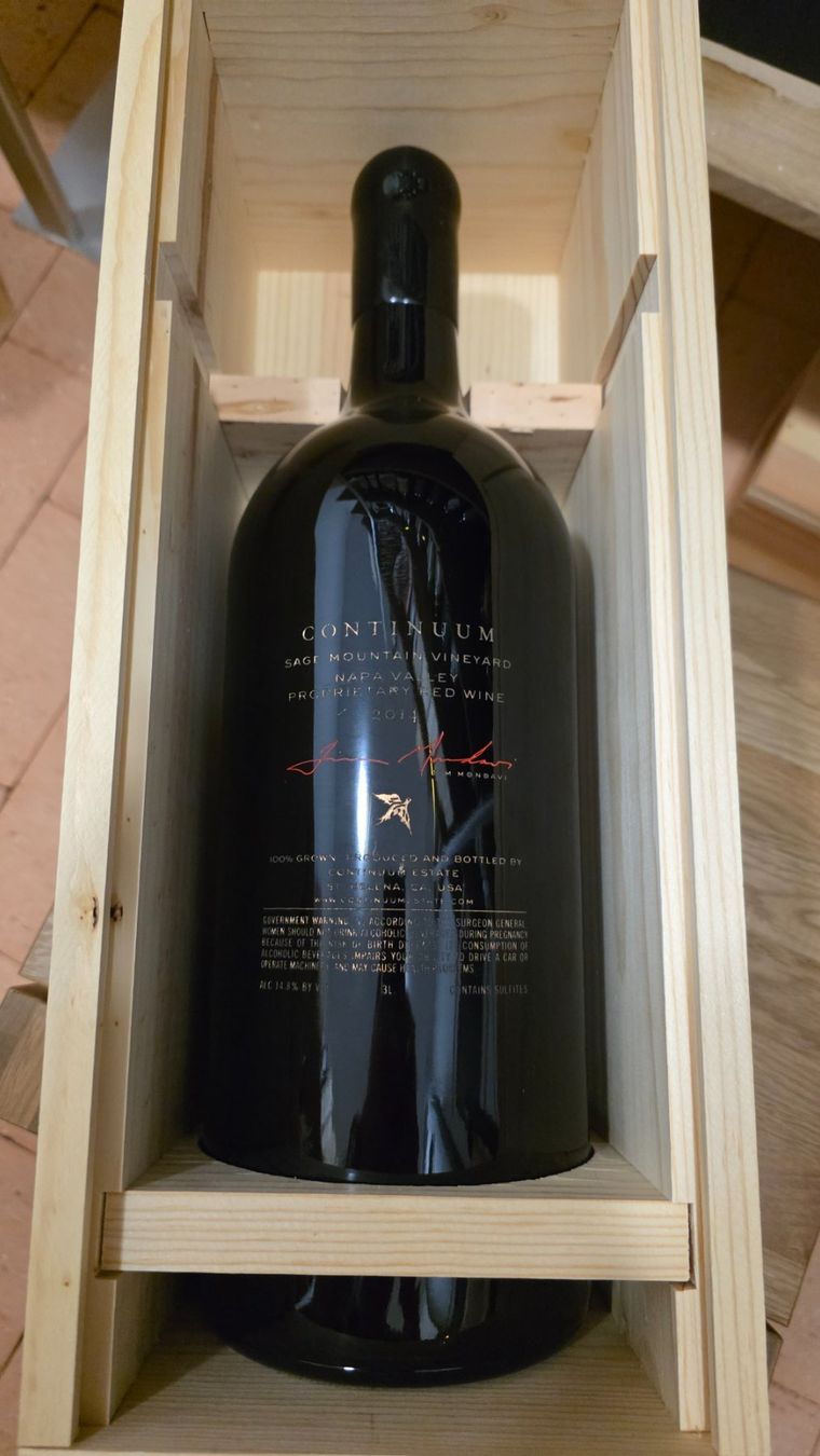 Vino: Continuum 2014 - Doppelmagnum 3L – Nuovo e nell'imballaggio originale da Steinmaur venduto da Mediascan 1