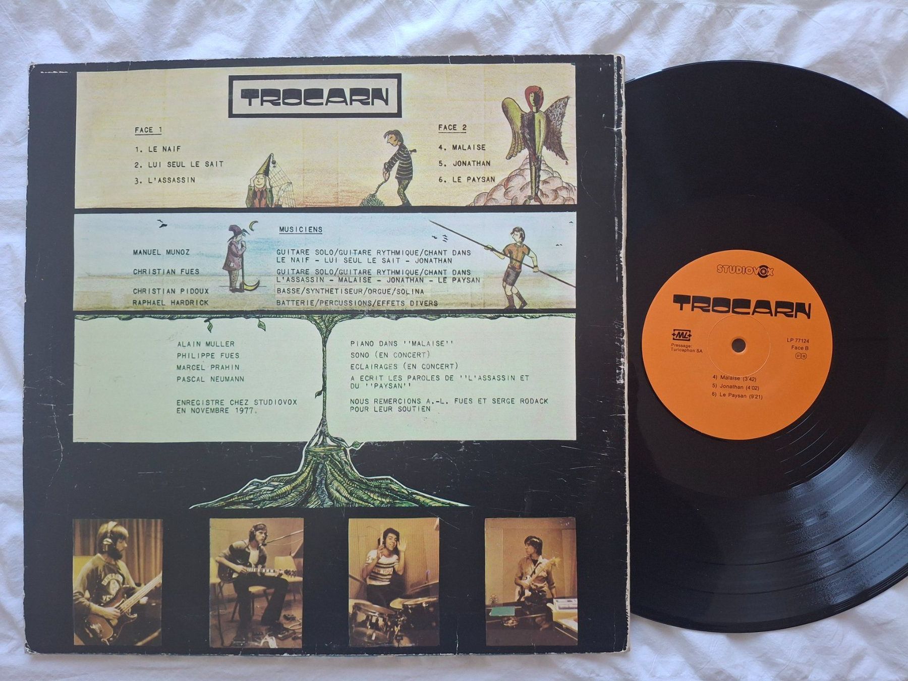 Dischi in vinile: TROCARN Same orig. CH 1977 – Usato da Zürich venduto da giamcol 1