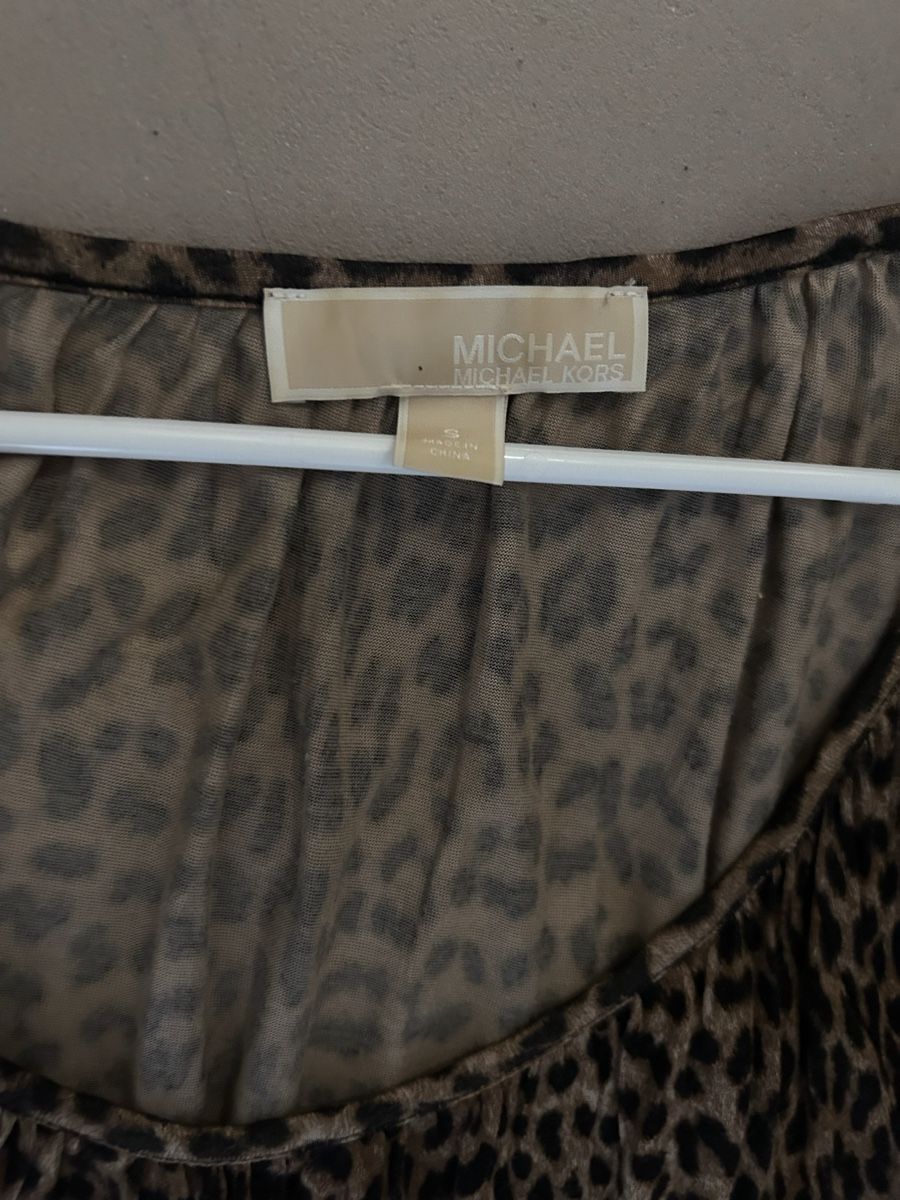 Michael Kors Camicette: Michael Kors cheetah blouse – Usato da Belp venduto da jan_6yvx 1