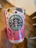 Starbucks Mehrwegbecher Kunststoff 90er Design gebraucht