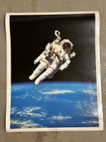 NASA SPACE WALK Poster Bruce McCandless 1984 USA