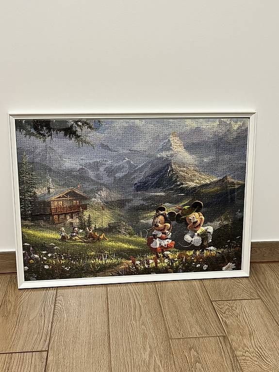 Puzzle: Puzzle Disney Bernina con cornice – Usato da Rivera venduto da Giada18 1