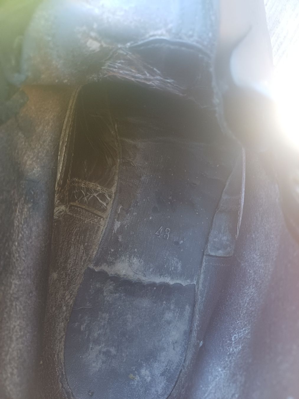 Scarpe da uomo: Antike Nagelschuhe Grösse 43 Schweizer Armee – Usato da Ebersecken venduto da Napf08 6
