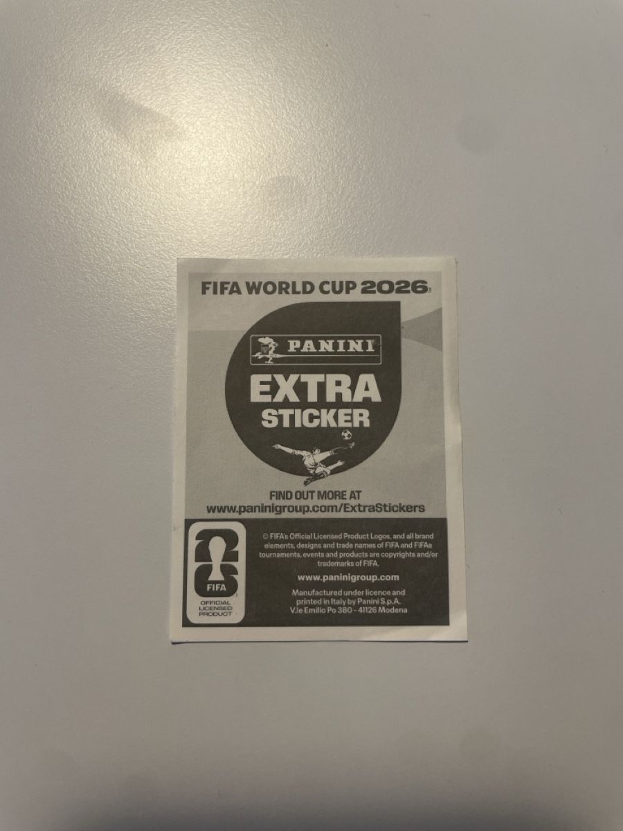 Panini Carte collezionabili: Panini 2026 Extra Sticker Cody Gakpo – Nuovo (secondo la descrizione) da Zürich venduto da lou_wg88 1