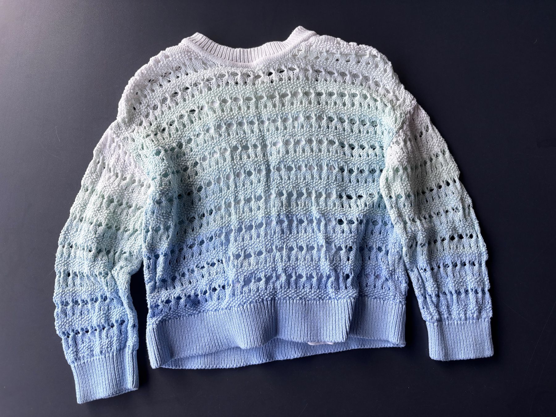 Oshkosh Maglioni & Felpe: OshKosh Pullover blau weiss Grösse 4J – Usato da Brugg AG venduto da tsannen