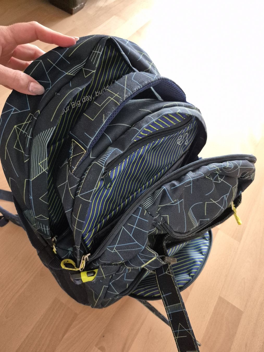 Rucksäcke: Schulrucksack Wave – Gebraucht aus Beromünster von Sternli8 2