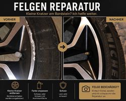  Kosmetische Felgenreparatur  Bordsteinschäden