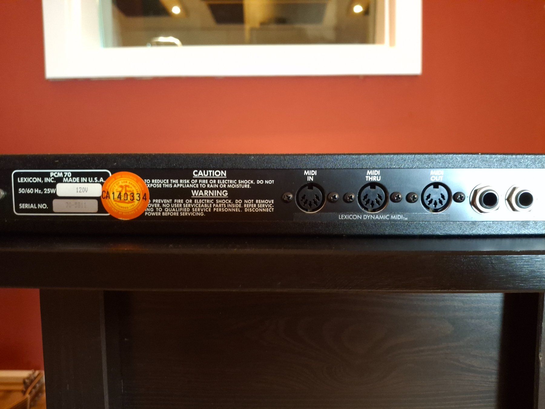 Strumenti musicali: Lexicon PCM 70 Version 2.0 Hallgerät Reverb – Usato da Altikon venduto da willtell 9