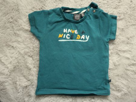 Baby T-Shirt "Have a nice day" Gr. 62 - Top Zustand