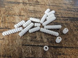 lego 85861 lot de 100 pièces White Plate, Round 1 x 1