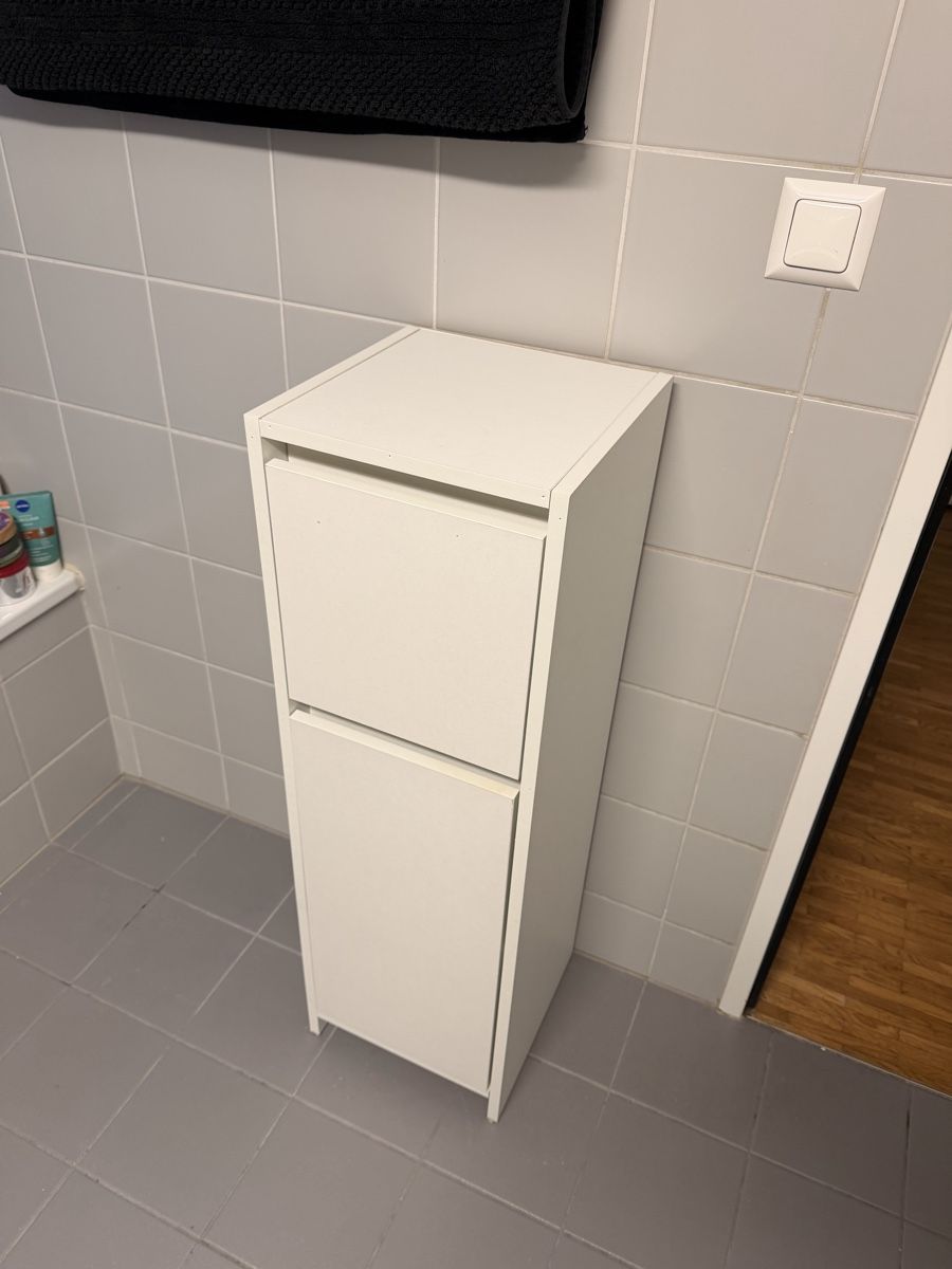 Cassettiere: Badezimmerschrank weiss - 2 Schubladen – Usato da Zürich venduto da Gadgets2020