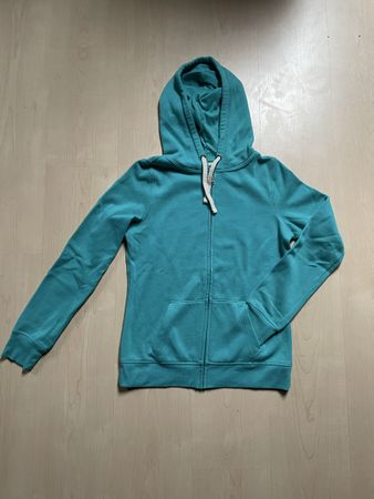 Clockhouse Basic Zipper Hoodie, Türkis, Gr. M