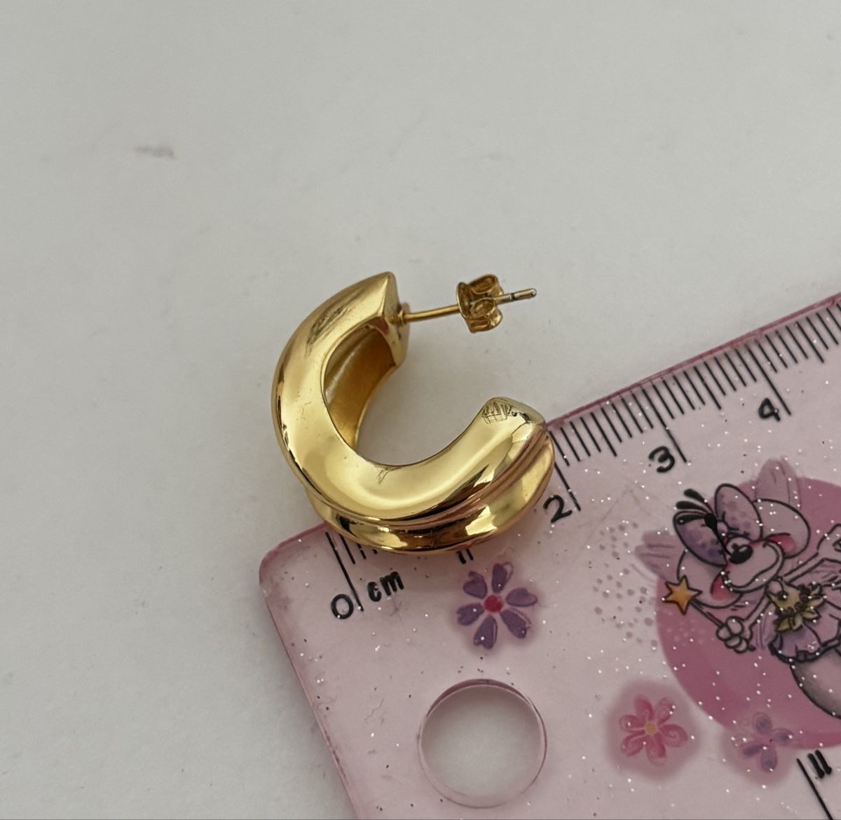 Boucles d'oreille: Goldene Hoops – Neuf (Voir description) à Basel par Vaniiiy 2