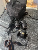 Sony Alpha 77 Kamera Set mit Objektiven und Tasche