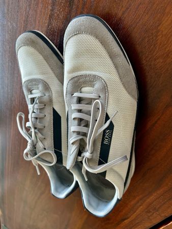 BOSS Sneaker low - open white Gr 43