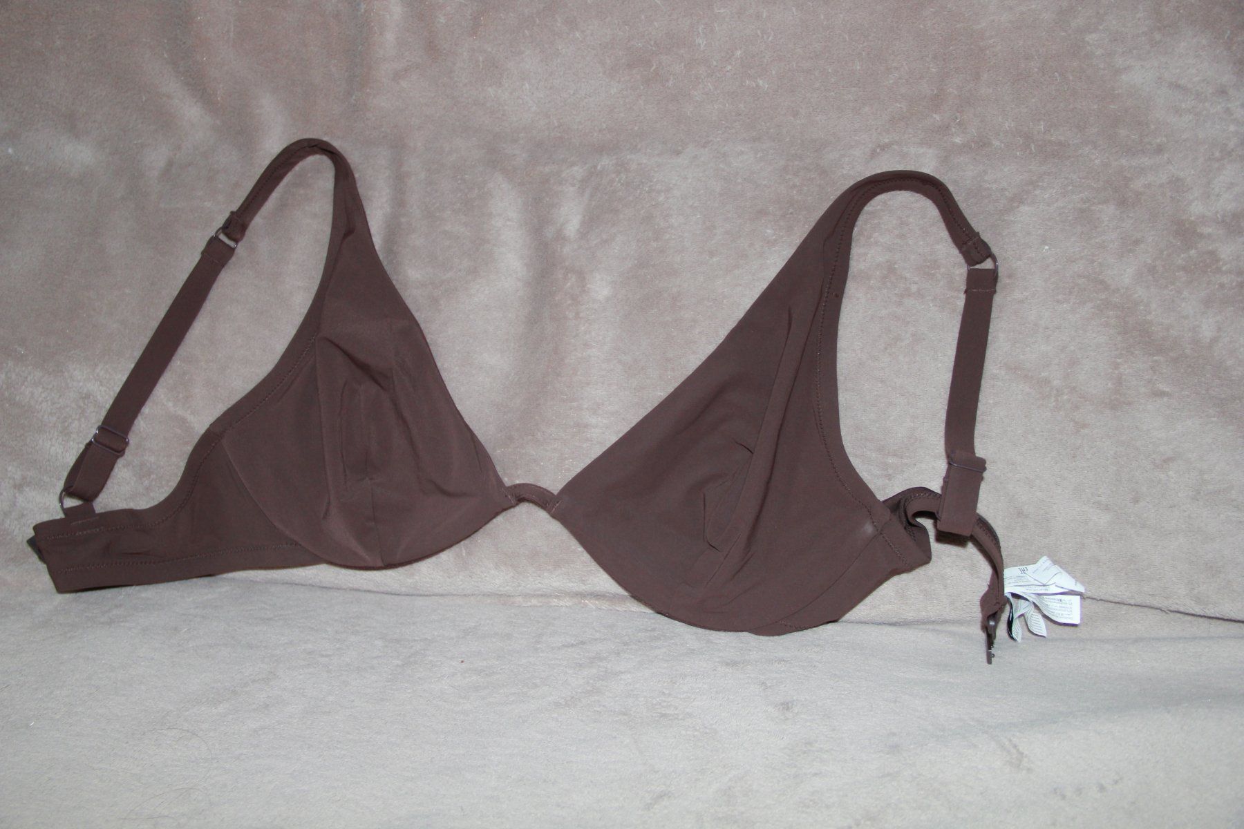Etam Badekleider & Bikinis: Haut de Bikini marron Etam – Gebraucht aus satigny von cara68