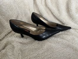 Spitze Pumps schwarz Gr 36 eher 37 Graceland 60er Jahre Stil