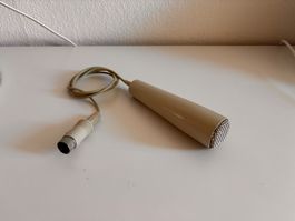 Altes Mikrofon mit DIN-Stecker / Diodenstecker