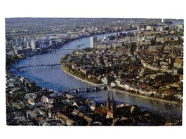 Puzzle Holz handgesägt Einzelstück Stadt Basel