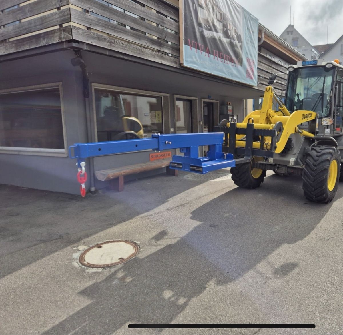 Grues: SolidHub Kranarm KA2500 1 Mal benutzt! – Neuf (Voir description) à Rehetobel par ZM81 1