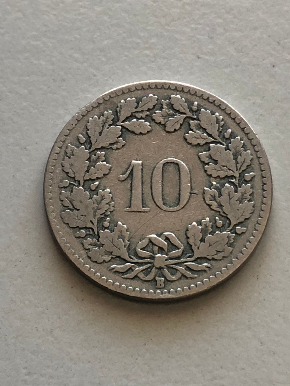 Tutti le monete: 10 Rp. 1903 – Usato da Schötz venduto da Odpa 1
