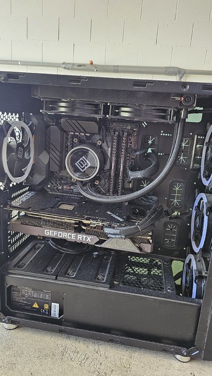 Gaming PC, 3080 8 gb, 5800x3d, 32 gb RAM (Gebraucht) in Oberuzwil für ...