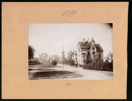 Fotografie Karlsbad, Blick auf die Ville
