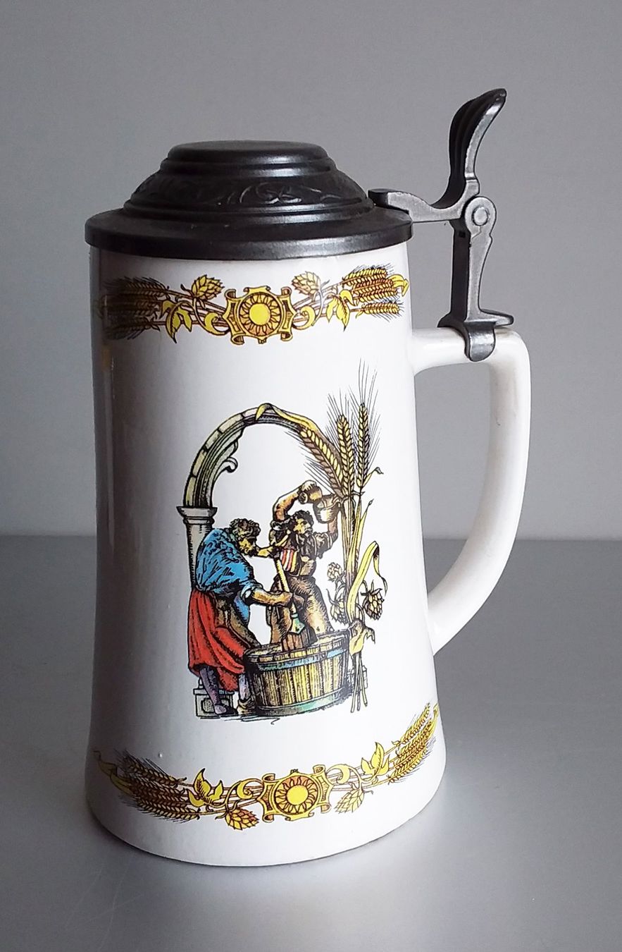 Bicchieri: Boccale birra Spluegen - anni '70 – Nuovo (secondo la descrizione) da Lugano venduto da Maurizio_Collector