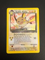Pokemon Dunkles Raichu Holo