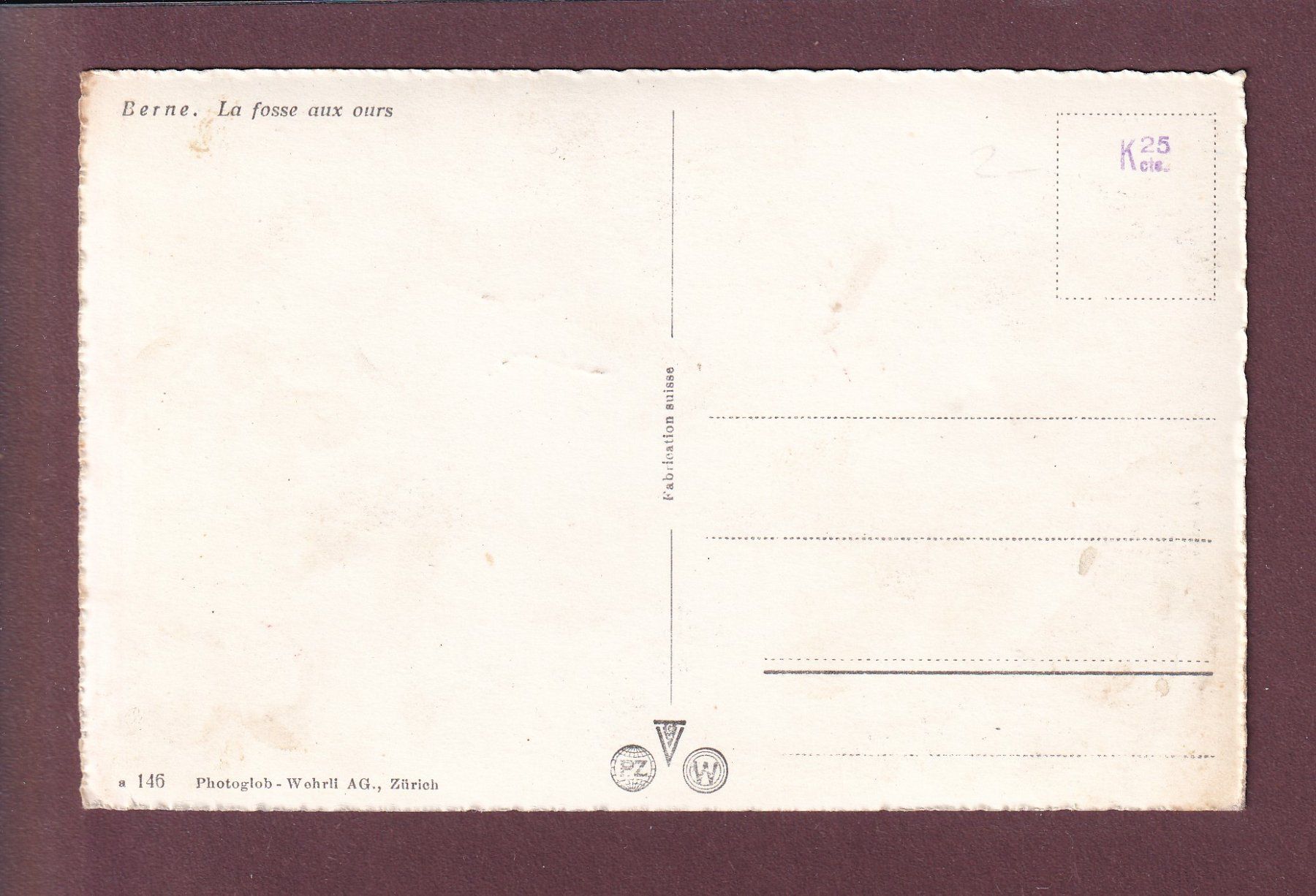 Cartoline postali: BERN - Bärengraben – Usato da Pully venduto da nicecards 1