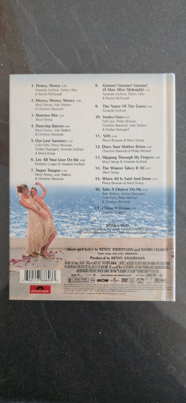 Tutti i DVDs: Mamma Mia Deluxe Version mit Soundtrack – Nuovo (secondo la descrizione) da Zürich venduto da Enver90 1